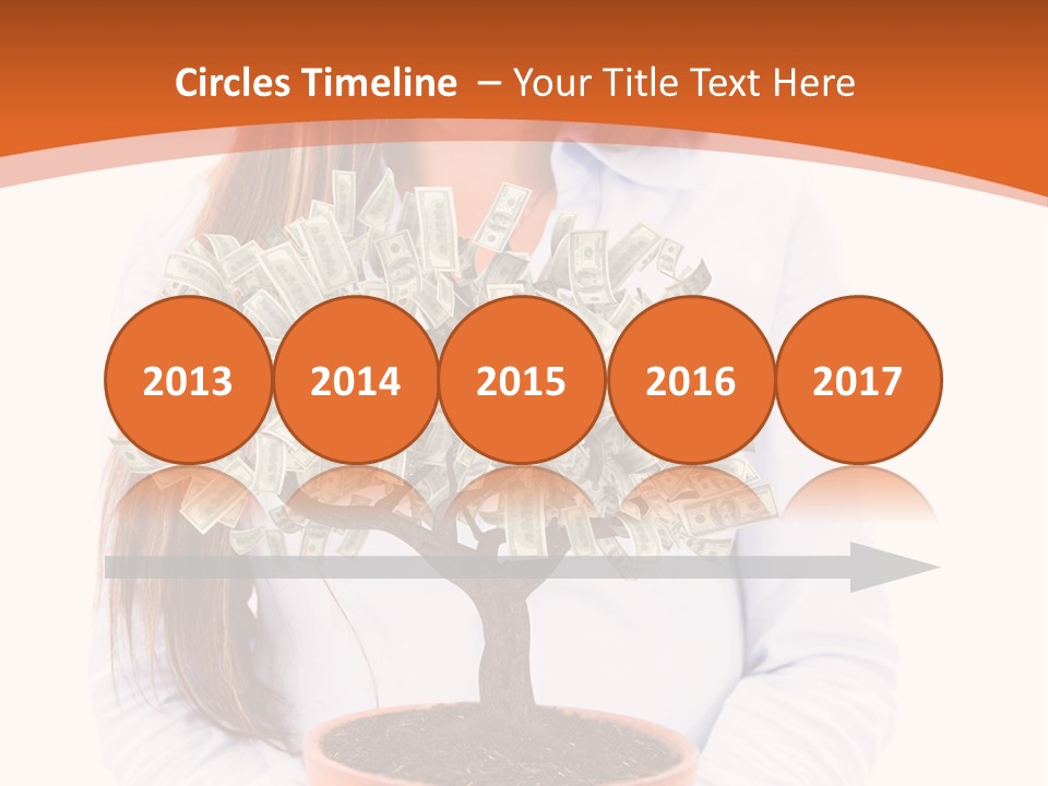 Bush Isolated Nurturing PowerPoint Template