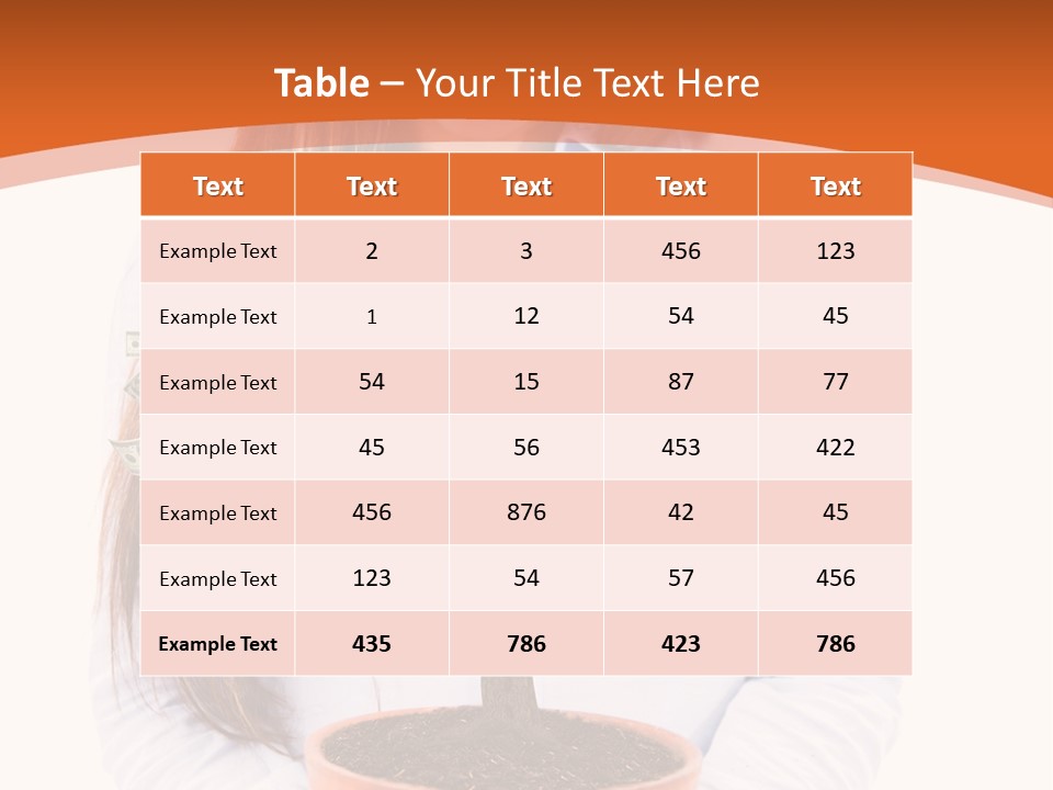 Bush Isolated Nurturing PowerPoint Template
