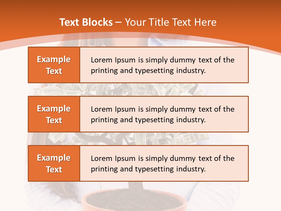 Bush Isolated Nurturing PowerPoint Template