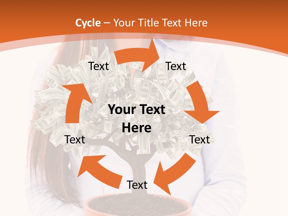 Bush Isolated Nurturing PowerPoint Template