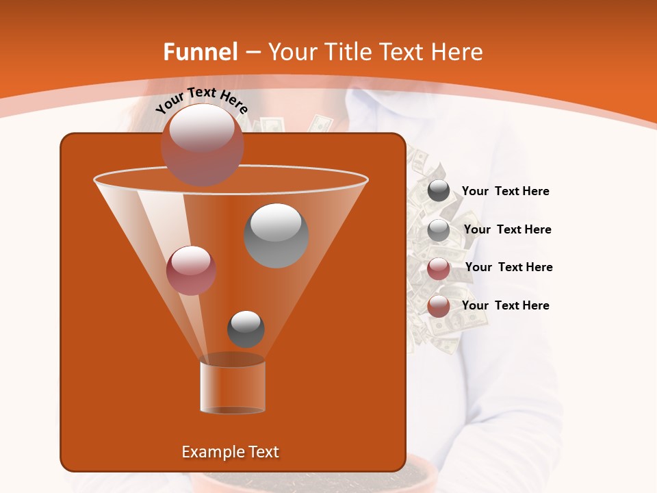 Bush Isolated Nurturing PowerPoint Template