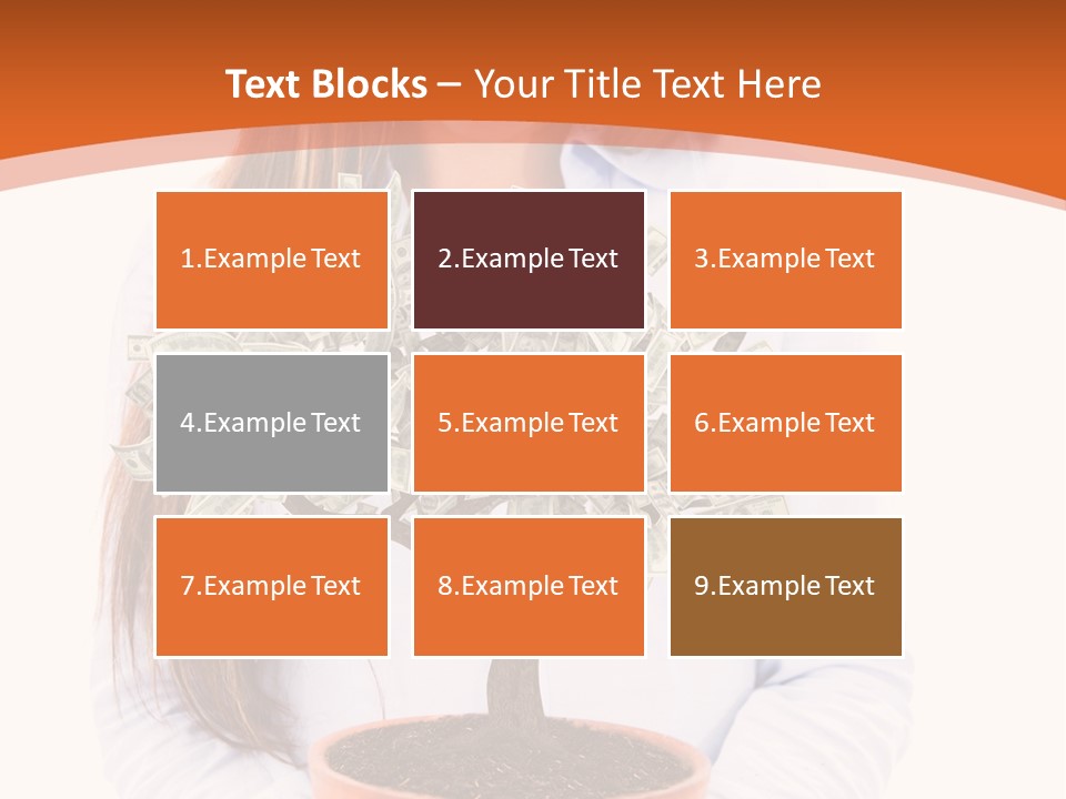 Bush Isolated Nurturing PowerPoint Template