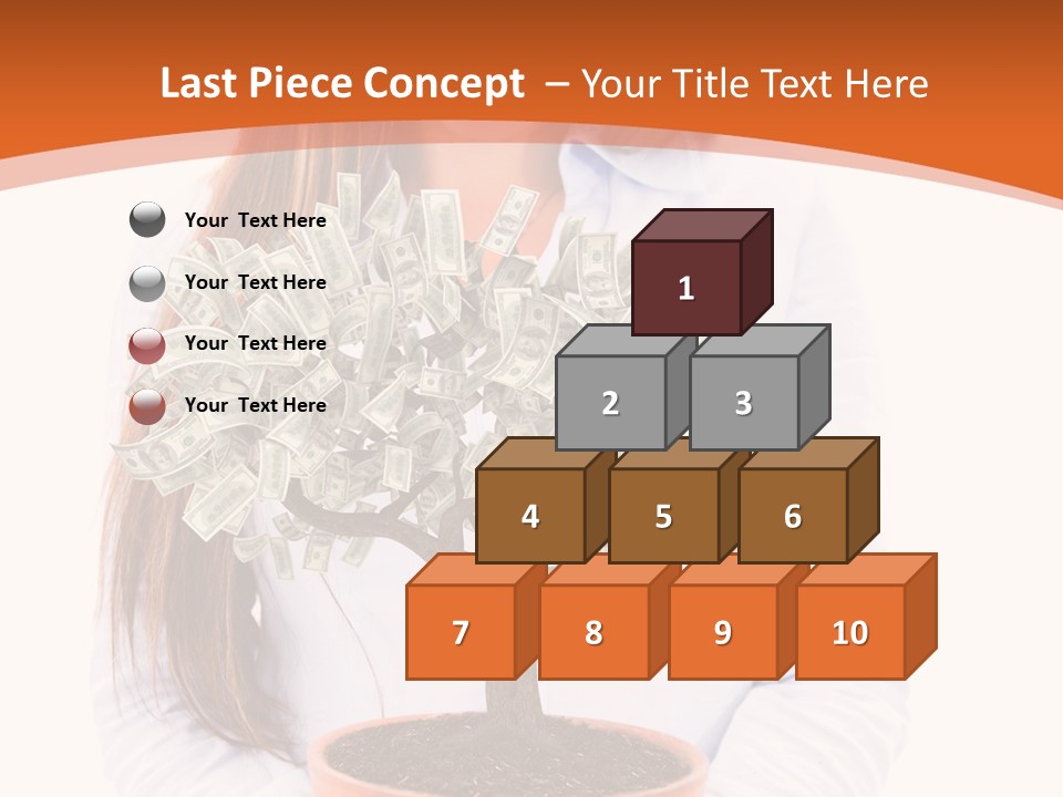 Bush Isolated Nurturing PowerPoint Template