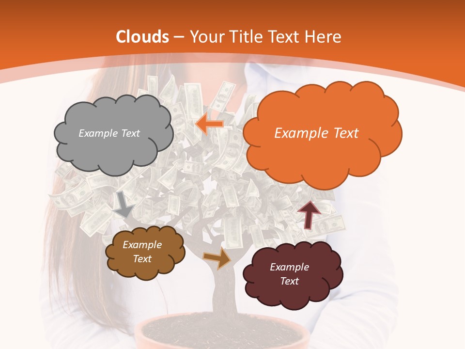 Bush Isolated Nurturing PowerPoint Template
