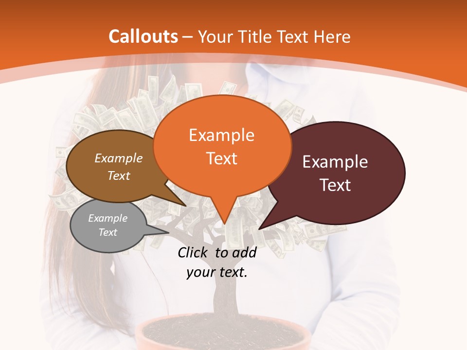 Bush Isolated Nurturing PowerPoint Template