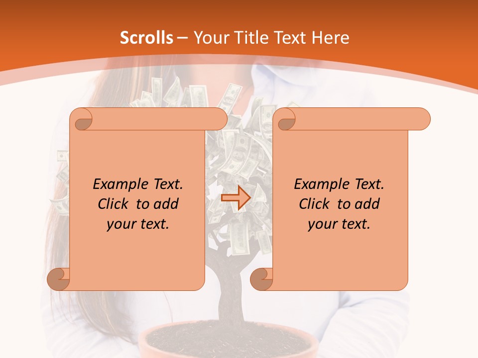 Bush Isolated Nurturing PowerPoint Template