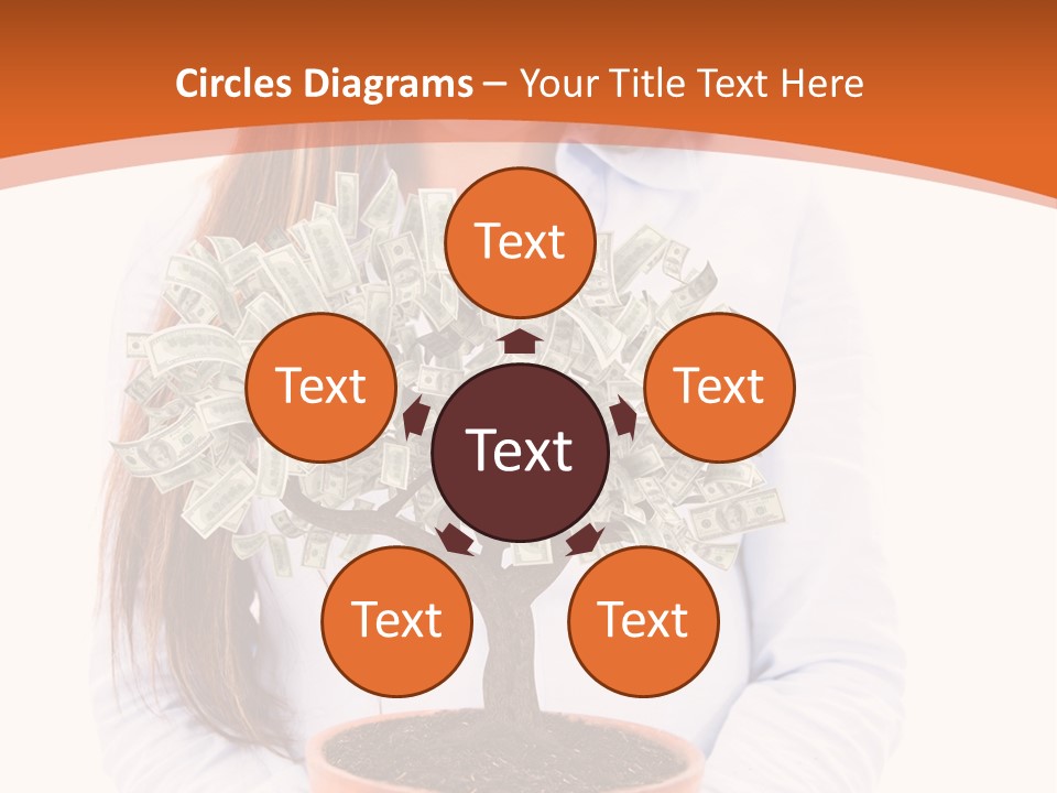 Bush Isolated Nurturing PowerPoint Template