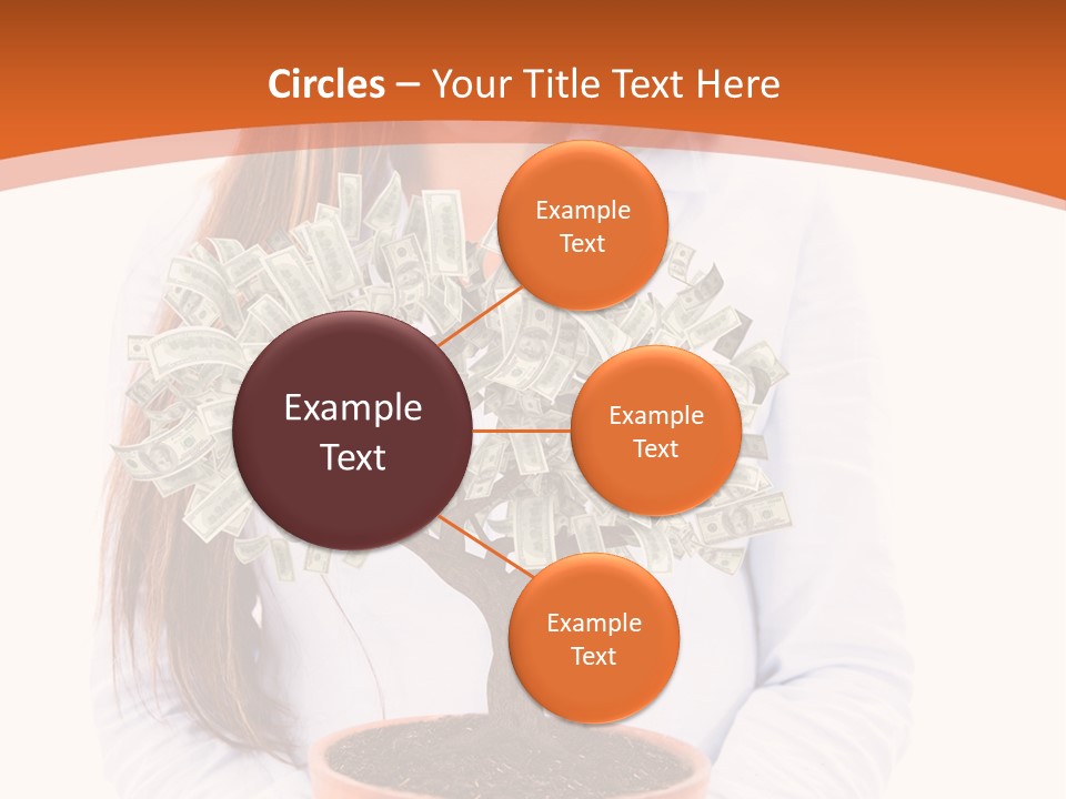 Bush Isolated Nurturing PowerPoint Template