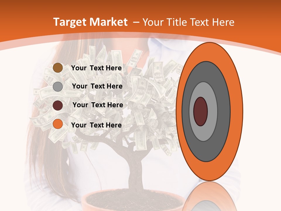 Bush Isolated Nurturing PowerPoint Template