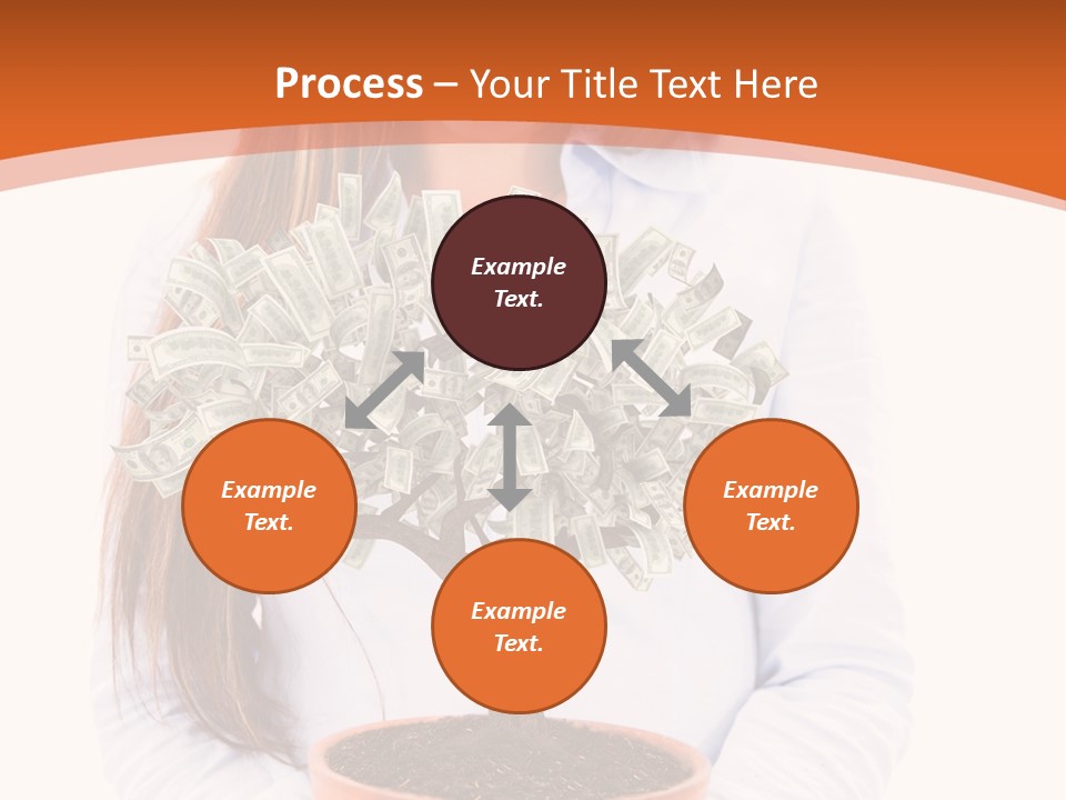 Bush Isolated Nurturing PowerPoint Template