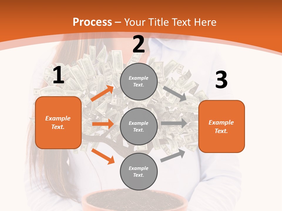 Bush Isolated Nurturing PowerPoint Template