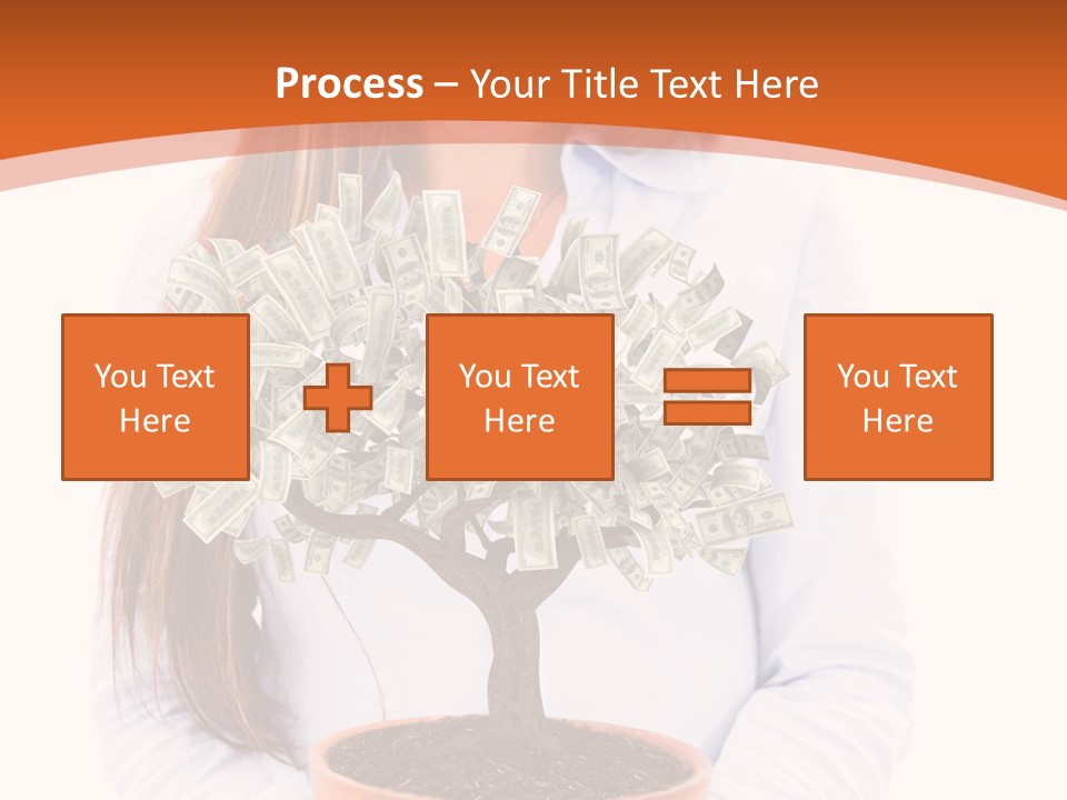 Bush Isolated Nurturing PowerPoint Template