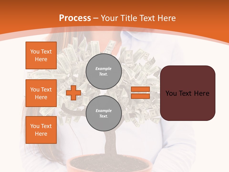Bush Isolated Nurturing PowerPoint Template
