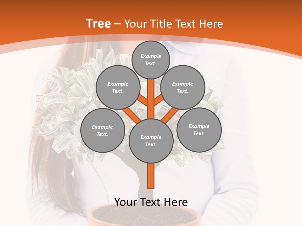Bush Isolated Nurturing PowerPoint Template