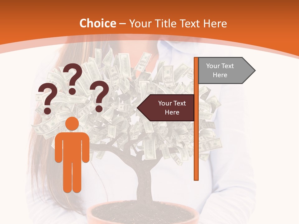 Bush Isolated Nurturing PowerPoint Template