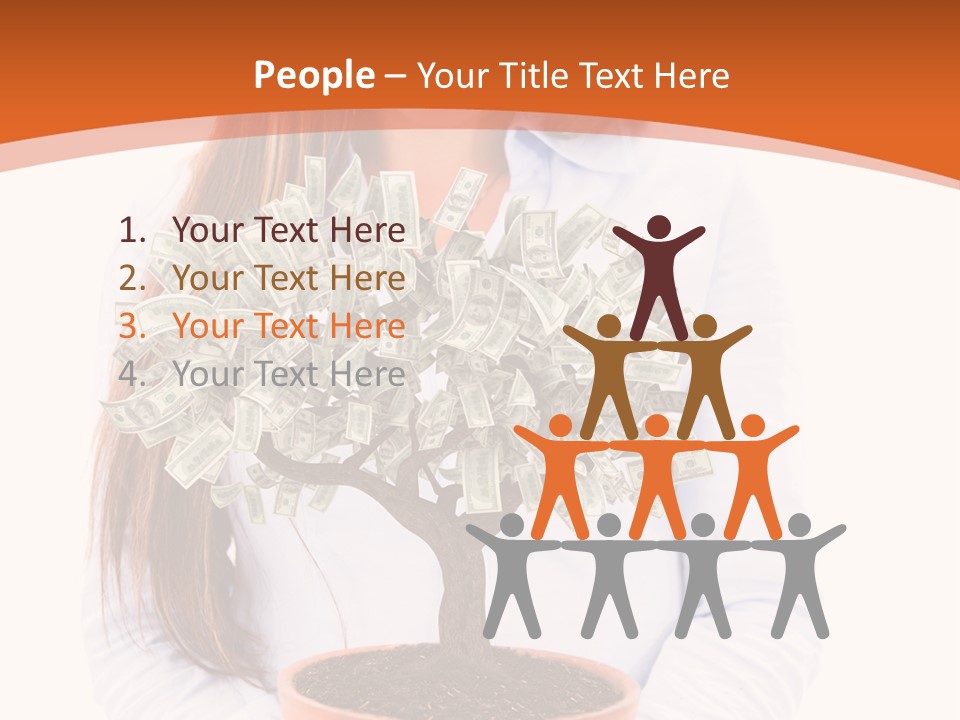 Bush Isolated Nurturing PowerPoint Template