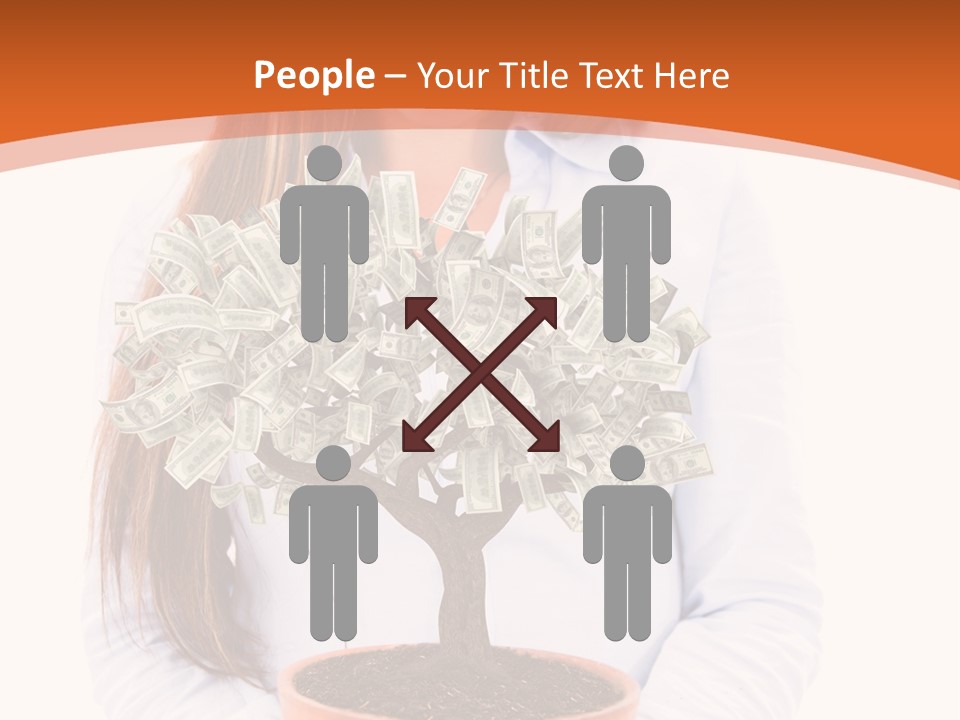 Bush Isolated Nurturing PowerPoint Template