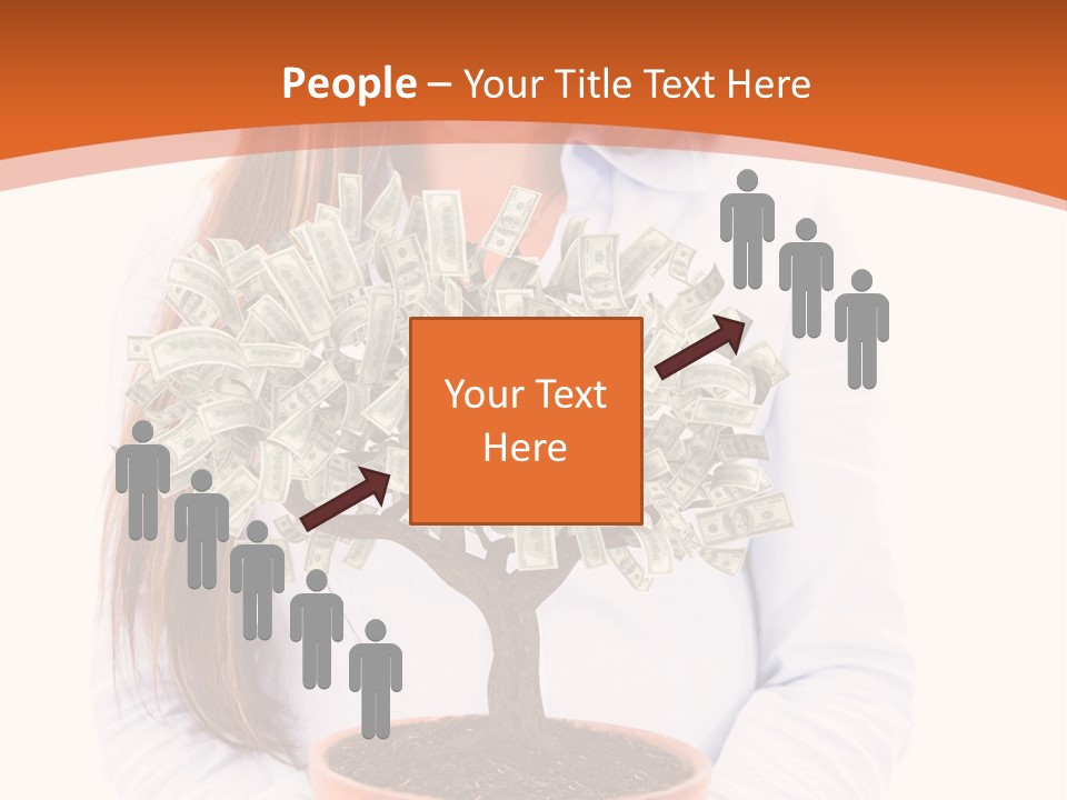 Bush Isolated Nurturing PowerPoint Template