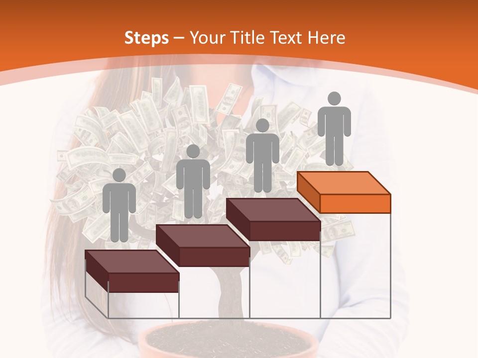 Bush Isolated Nurturing PowerPoint Template