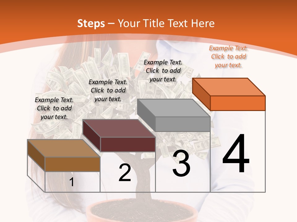 Bush Isolated Nurturing PowerPoint Template