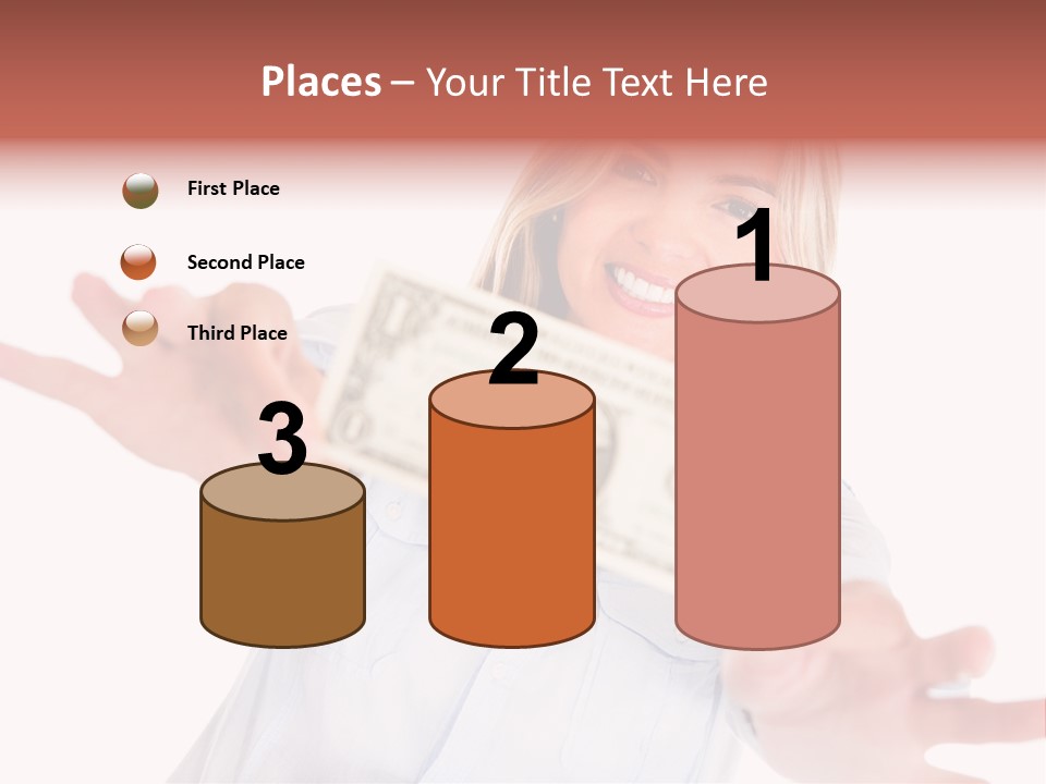 Woman Wealth Investment PowerPoint Template