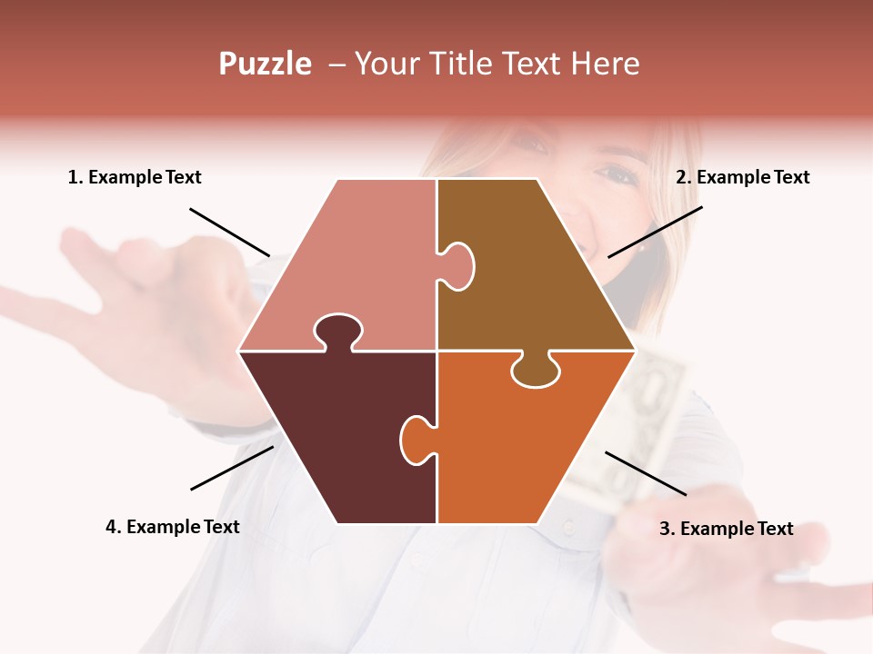 Woman Wealth Investment PowerPoint Template