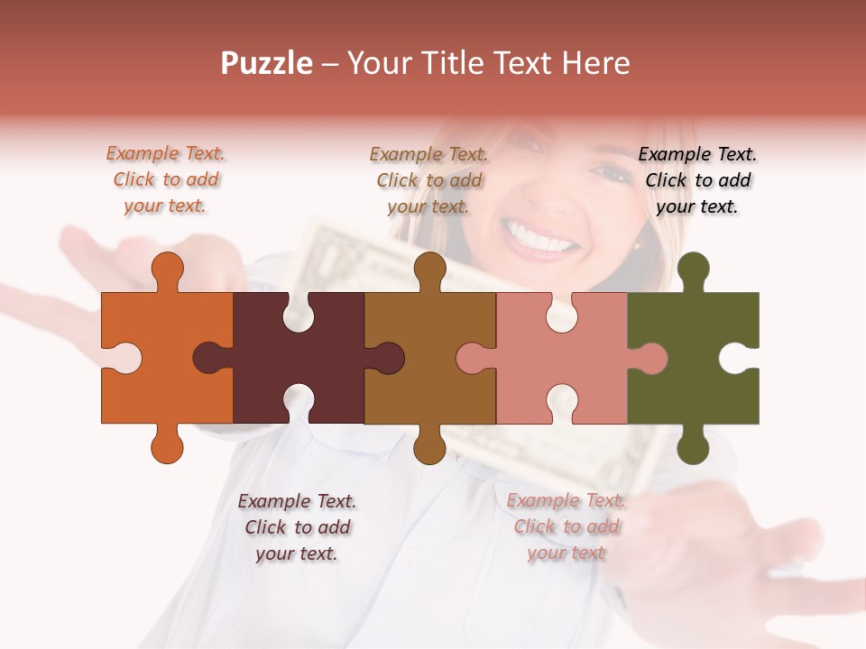 Woman Wealth Investment PowerPoint Template