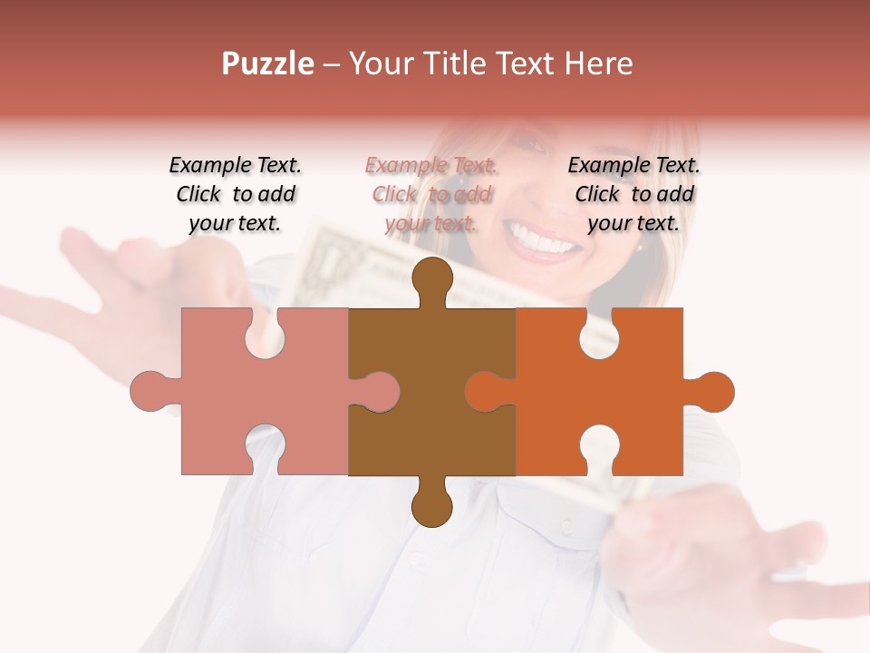 Woman Wealth Investment PowerPoint Template