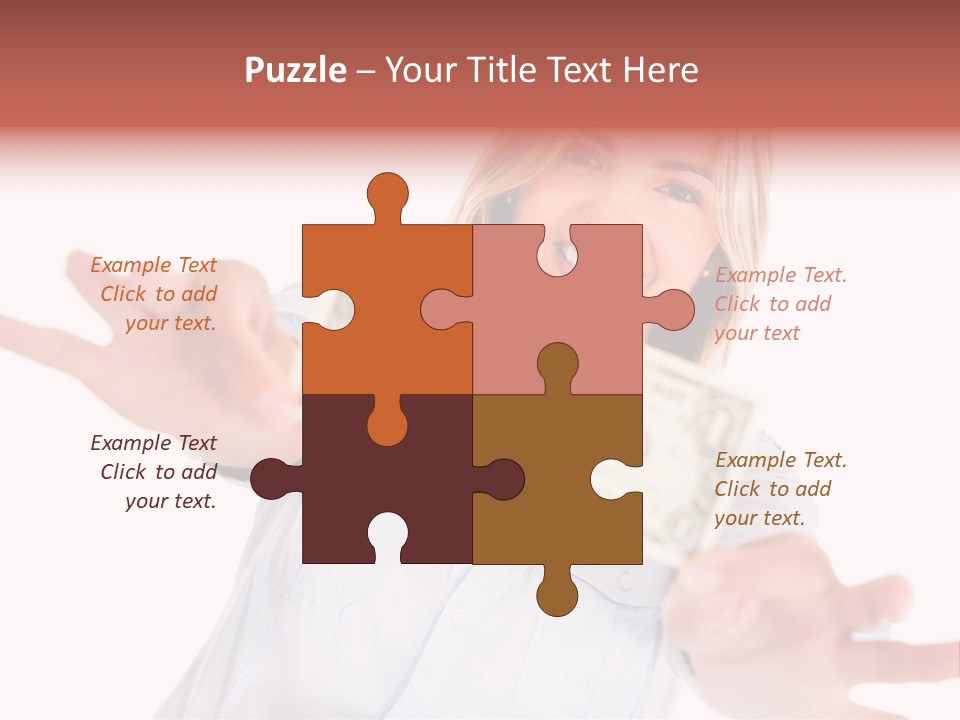 Woman Wealth Investment PowerPoint Template