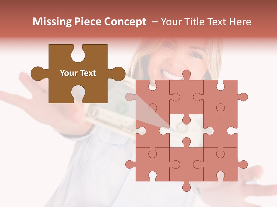 Woman Wealth Investment PowerPoint Template