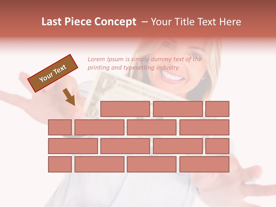 Woman Wealth Investment PowerPoint Template