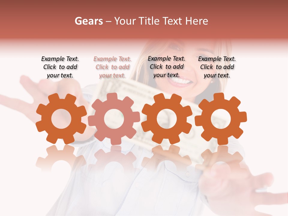 Woman Wealth Investment PowerPoint Template