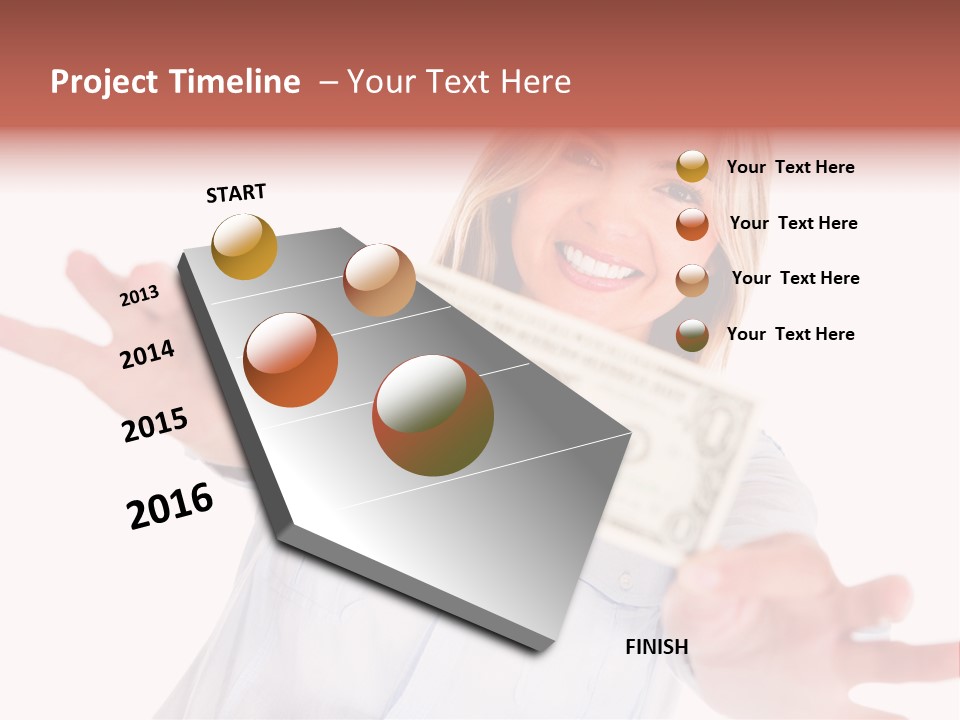Woman Wealth Investment PowerPoint Template