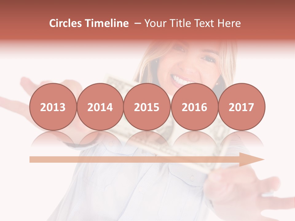 Woman Wealth Investment PowerPoint Template