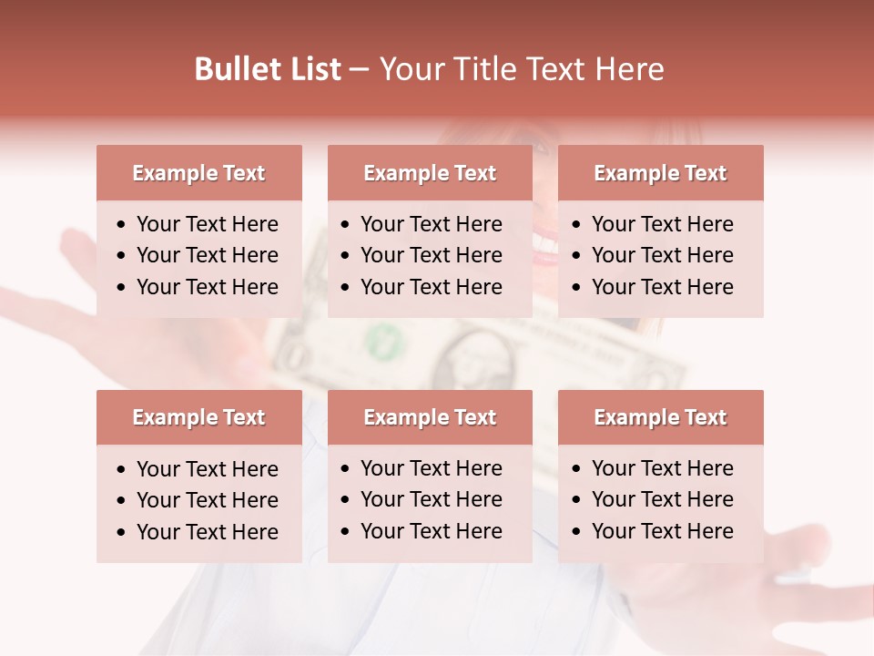 Woman Wealth Investment PowerPoint Template