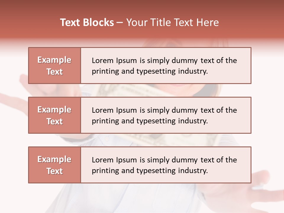 Woman Wealth Investment PowerPoint Template