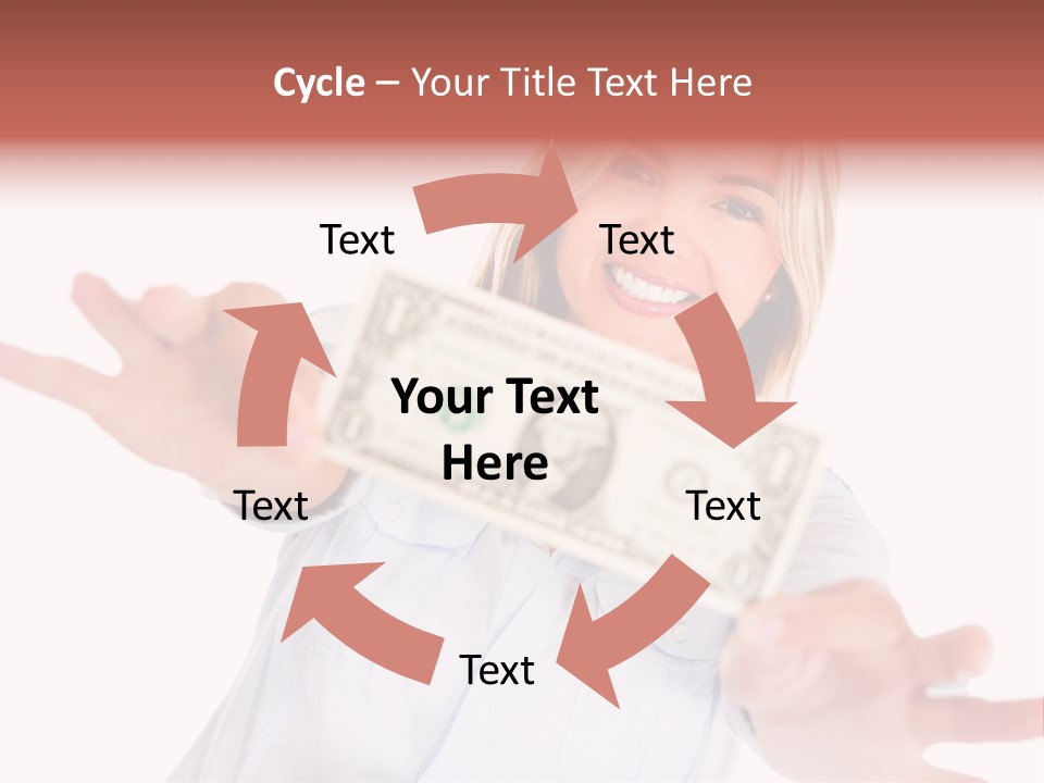 Woman Wealth Investment PowerPoint Template