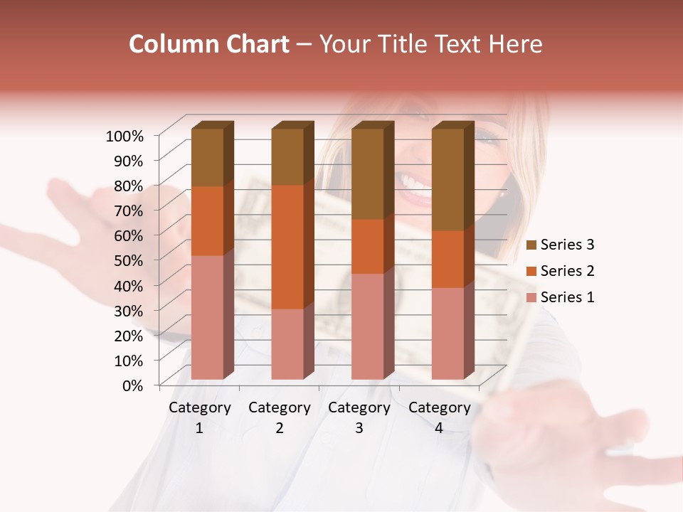 Woman Wealth Investment PowerPoint Template
