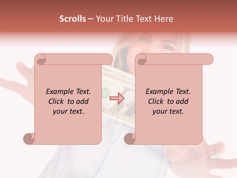 Woman Wealth Investment PowerPoint Template