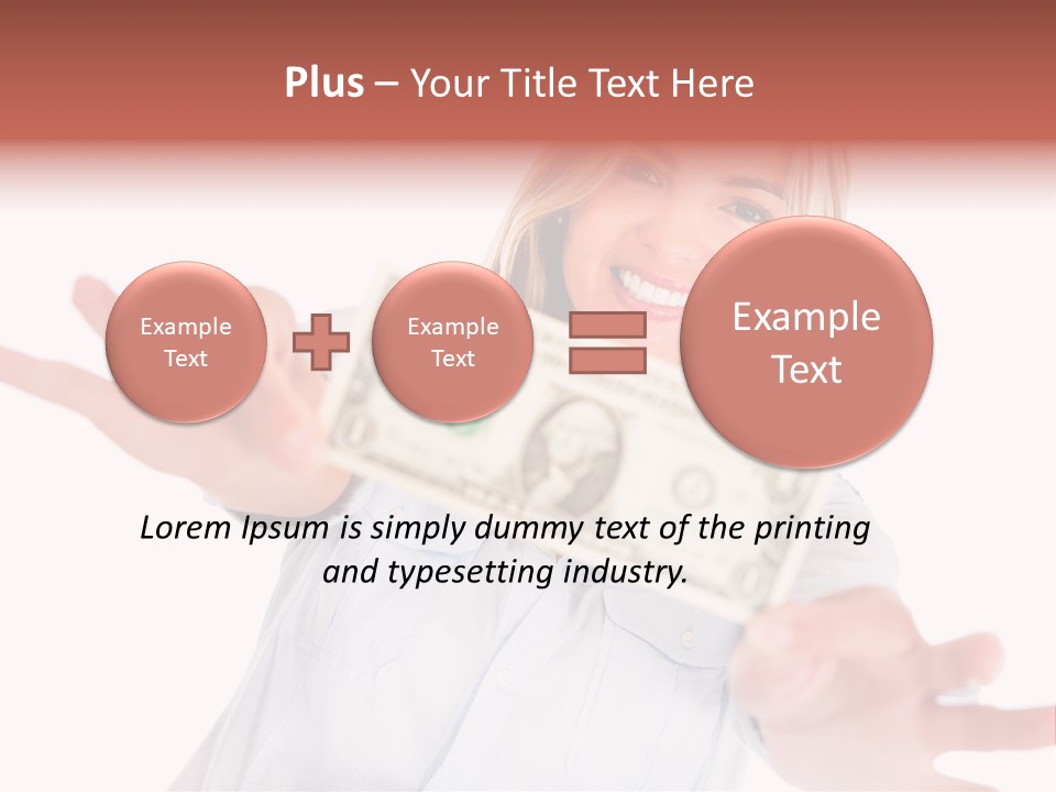 Woman Wealth Investment PowerPoint Template