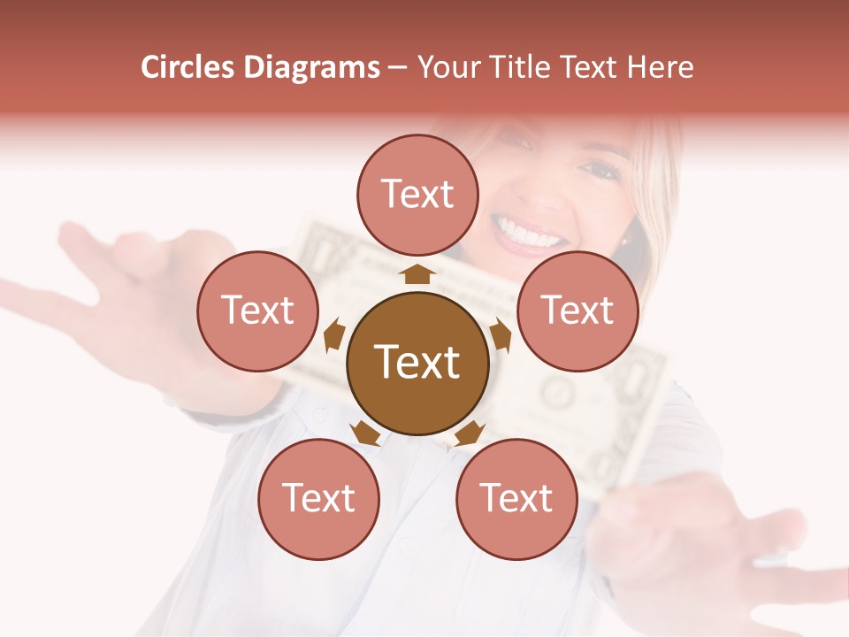 Woman Wealth Investment PowerPoint Template