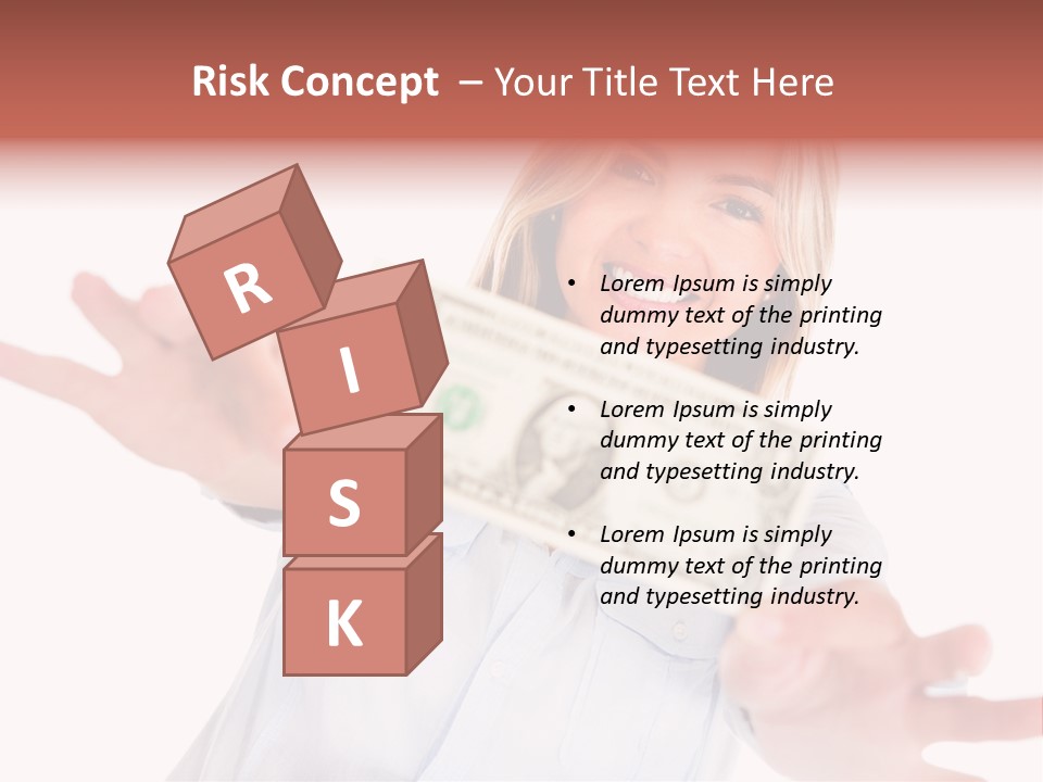 Woman Wealth Investment PowerPoint Template