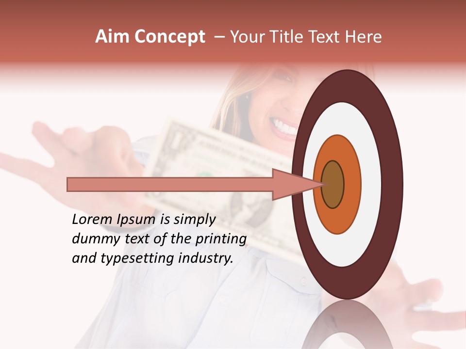 Woman Wealth Investment PowerPoint Template