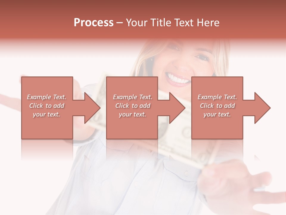 Woman Wealth Investment PowerPoint Template