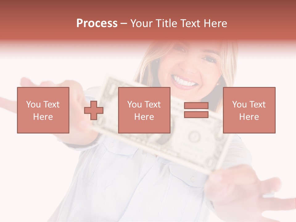 Woman Wealth Investment PowerPoint Template