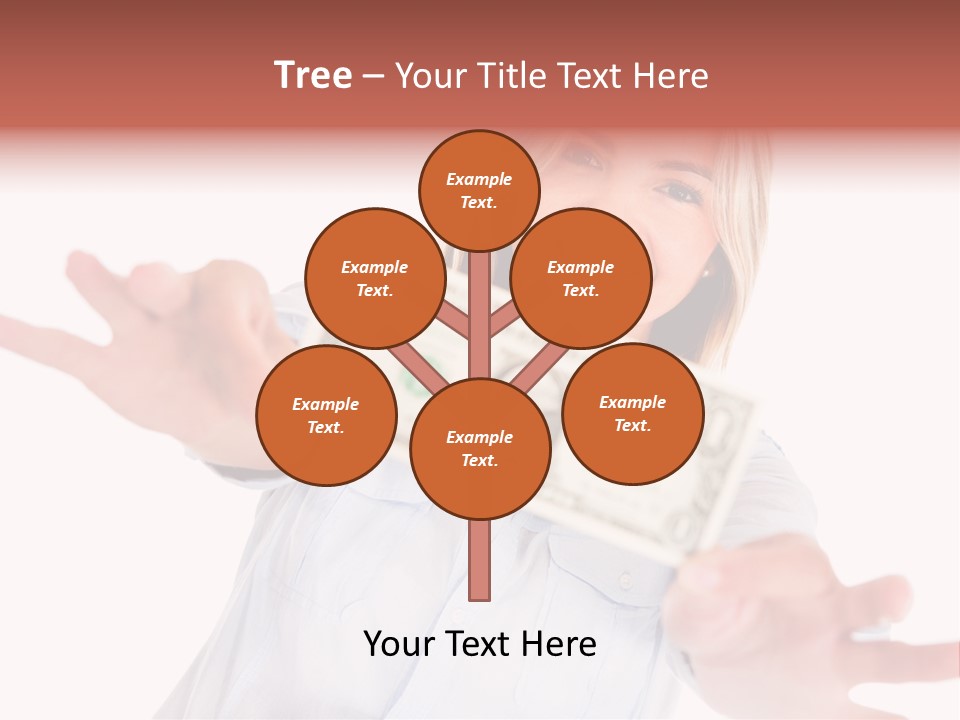 Woman Wealth Investment PowerPoint Template