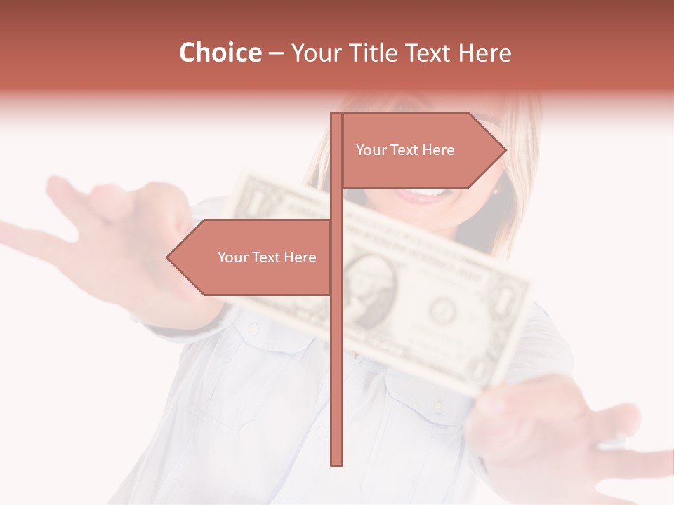 Woman Wealth Investment PowerPoint Template