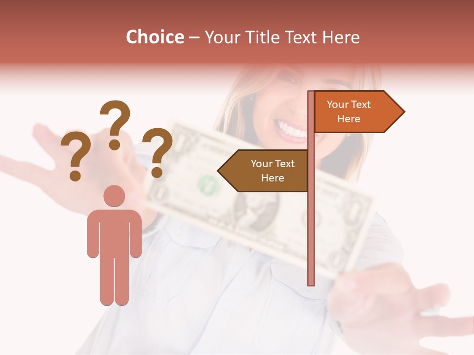 Woman Wealth Investment PowerPoint Template