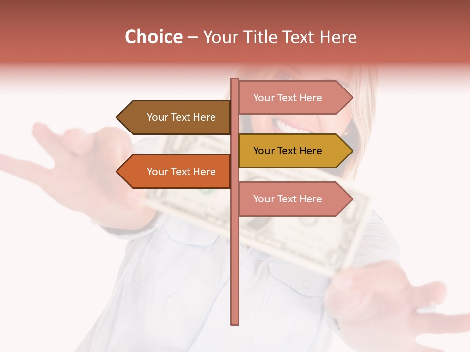 Woman Wealth Investment PowerPoint Template