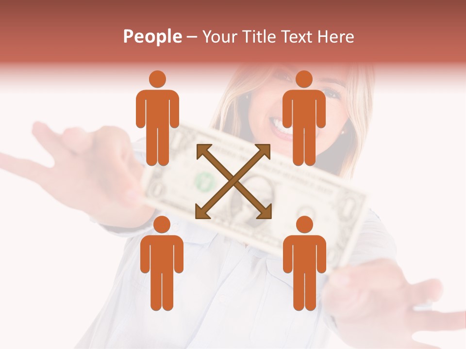 Woman Wealth Investment PowerPoint Template